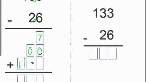 MathABC.com: Subtraction: Calculations: subtracting - up to 200