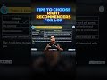 TIPS TO CHOOSE THE RIGHT RECOMMENDERS FOR LOR | GMAT 2025 Preparation #shorts #gmatbypw