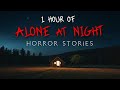 1 hour of rainy alone at night horror stories  vol 2 compilation