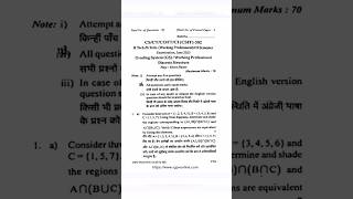 Discrete Structure 2025 CI/CSIT/CS -302 Rgpv Question Paper