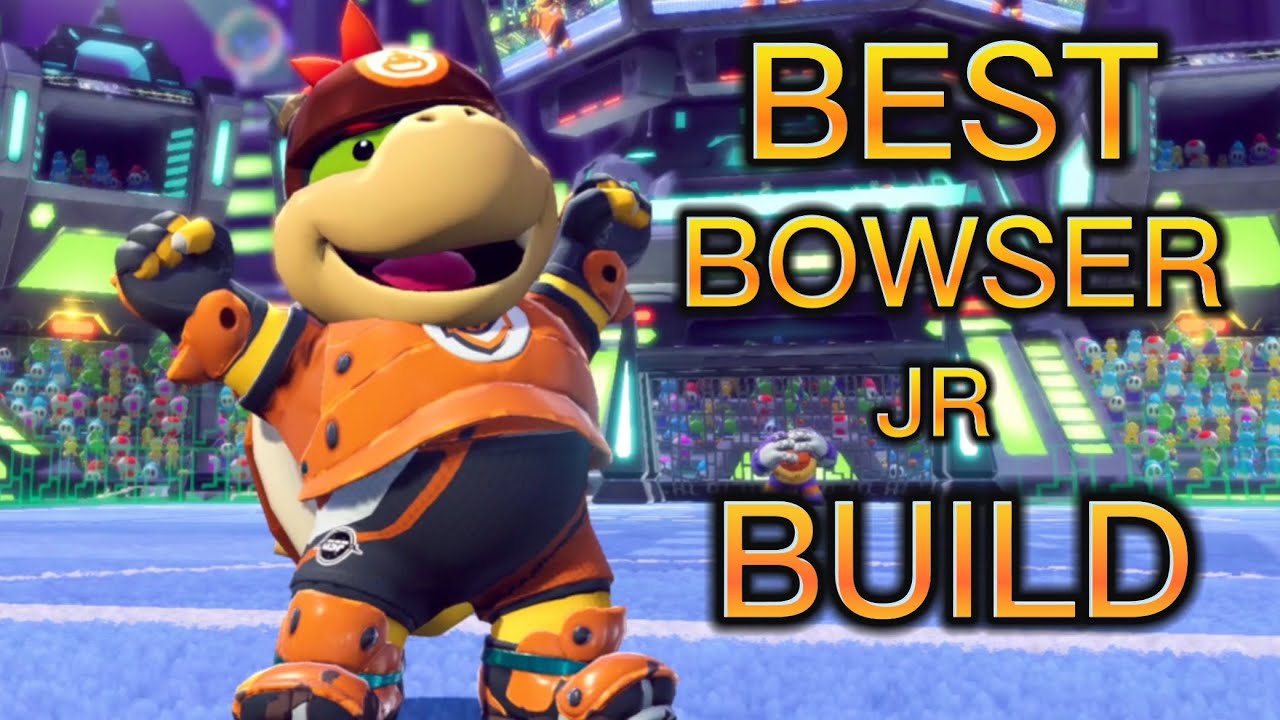 best-bowser-jr-build-mario-strikers-battle-league-meta-youtube
