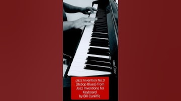 Thumbnail of Jazz Invention No.3 (Bebop Blues) from Jazz Inventions for Keyboard by Bill Cunliffe