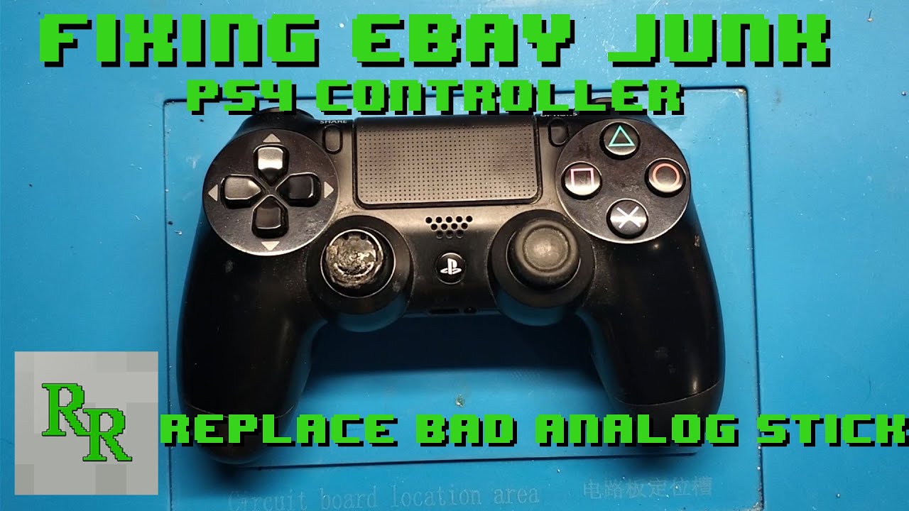 cel Crack pot Tijd Replace PS4 Thumbsticks - Fixing eBay Junk - YouTube