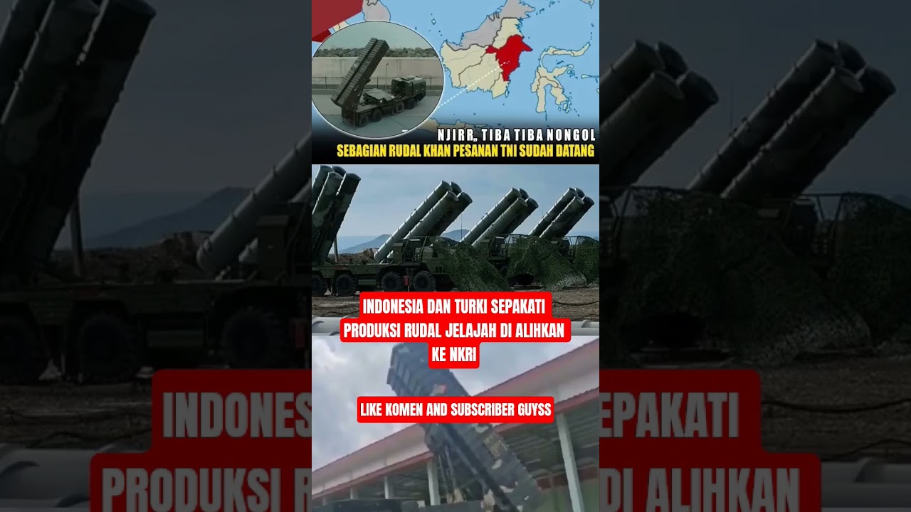 RI BORONG RUDAL KHAN DARI TURKI