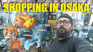 BEST Retro Game Shopping In Japan 🇯🇵 Nipponbashi Street Osaka Japan 🇯🇵 No HARD OFF Here!