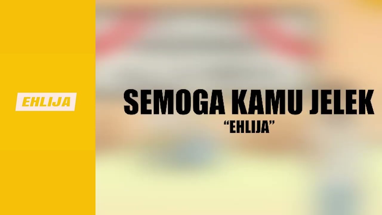 Ehlija - Semoga Kamu Jelek / Jamet Circle - Semoga Kamu Jelek (Lirik Video)