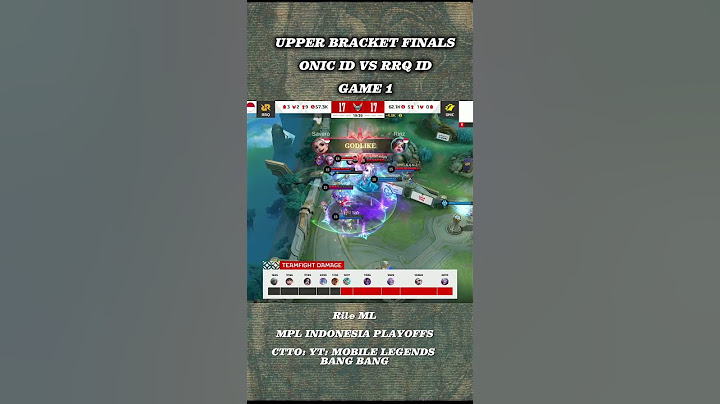 ONIC ID VS RRQ ID GAME 1