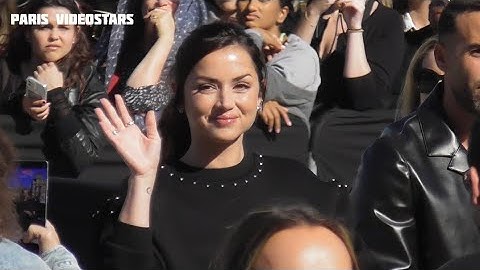 Ana de Armas @ Paris Fashion Week 30 september 2025 show Louis Vuitton