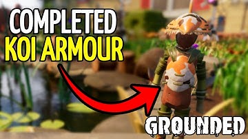 Completing the Koi Armour Set In Grounded