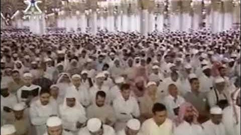 من أروع ما قرأ الشيخ عبد الله الجهني عام 1419 هـ  تلاوة سورة الرعد من المسجد النبوي الشريف