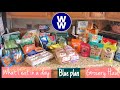 What I eat to lose 50 lbs | WW Blue Plan | Grocery Haul