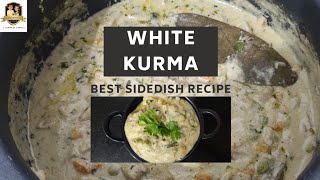 White kuruma recipe|Vegetable white kuruma|Best side dish for chapati/parota|White kuruma in tamil