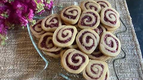 How to make Raspberry Swirl Cookies that are Superb Tasting and Attractive.
