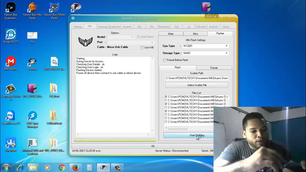 FLASH BLU ADVANCE 4 0 L FALCON BOX