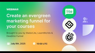 Create an evergreen marketing funnel for your courses