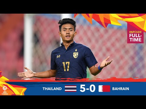 #AFCU23 M01 - THAILAND 5 - 0  BAHRAIN - HIGHLIGHTS