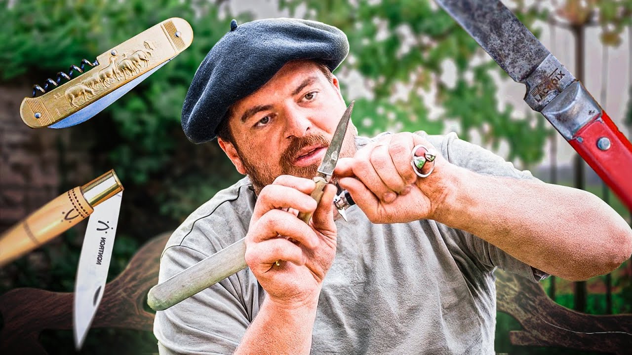 Nos Couteaux de Poche de terroir + Affûtage & Réglementation