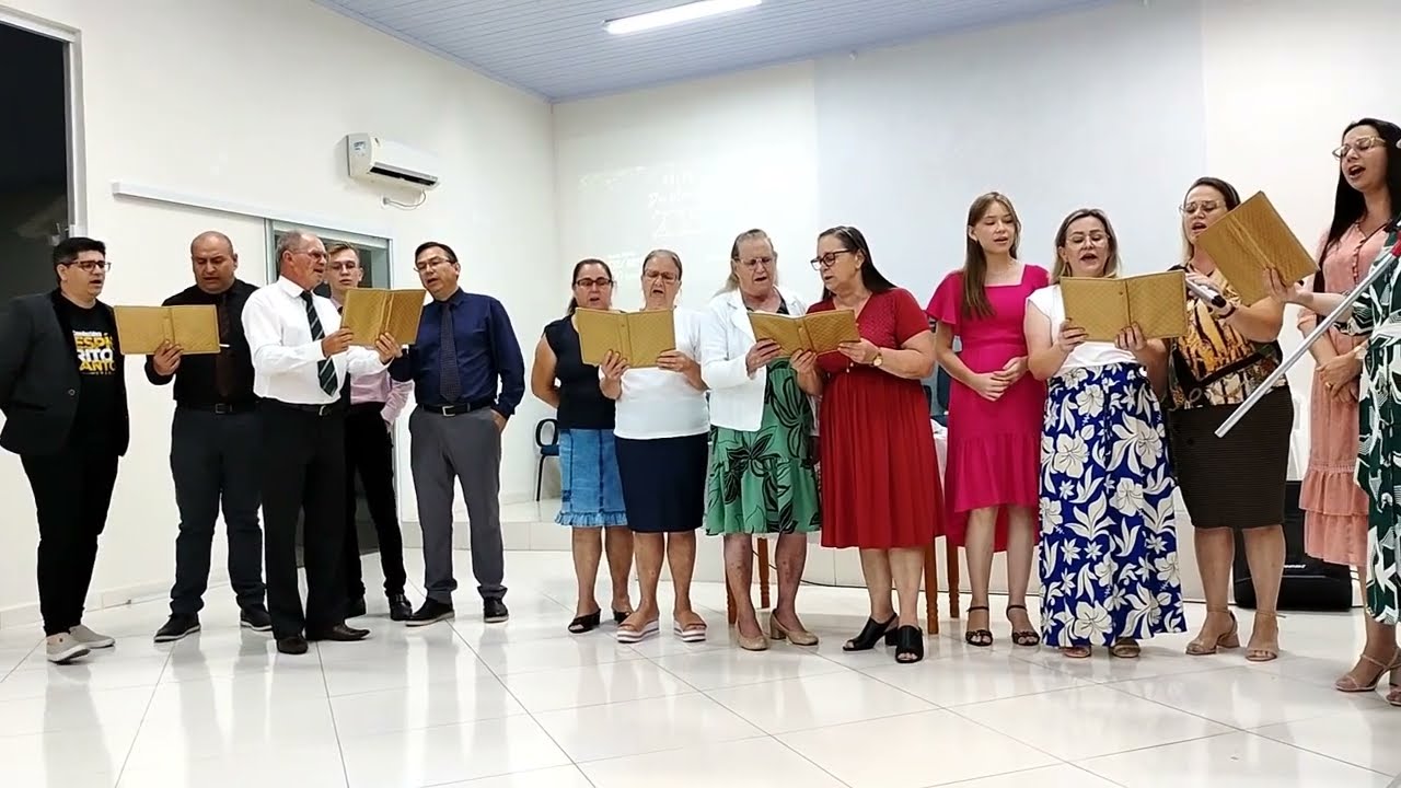 CORAL FAMÍLIA MORAES - O Jordão Eu Não Passarei Só