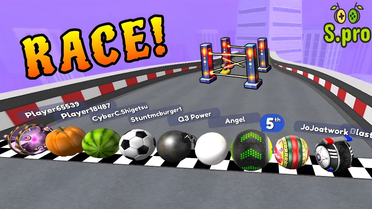 Going Balls - Speedrun Epic Race 587 ᯓ⚽︎ #goingballs #gameplay #marblesrace
