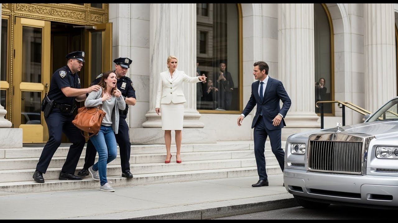 Eine Elitäre Blonde Frau Warf Sie Aus Der Bank, Weil Sie 500 $ Abhob –Dann Ihr Milliardärs-Ehemann..