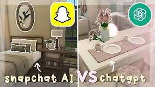 Snapchat Ai Vs Chatgpt Build Battle 