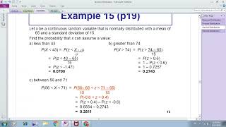 Normal Probability Distribution: Part 2 (end of Chapter 8)