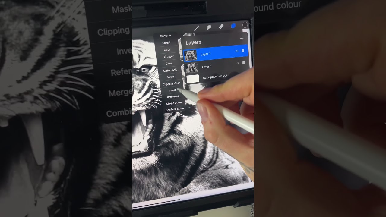 Any Image To Stencil Procreate Tattoo Quick Tip