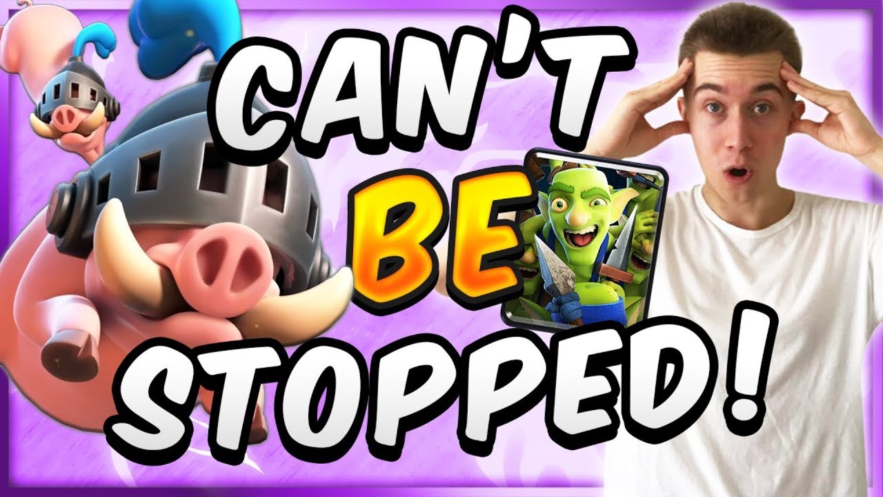 Best Clash Royale Deck: Fast Cycle and Control Hog Deck for Arena 6+