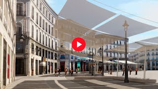 La Puerta del Sol de Madrid tendrá toldos en el verano de 2025