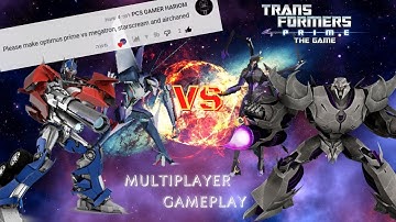 Transformers Prime The Game Wii U Multiplayer (Brawl Tournament) Part 91
