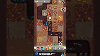 Digfender level 29 treasure map