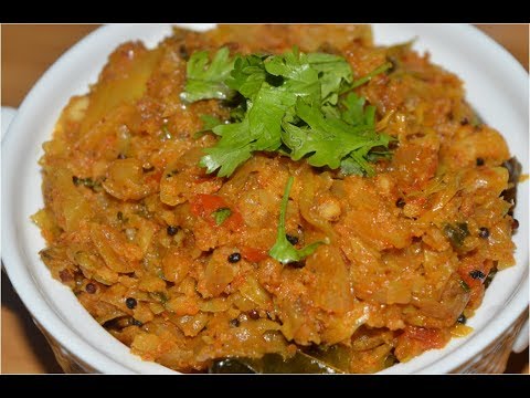 How To Make Cabbage Curry For Rice n Chapathi | Simple Cabbage Curry ...