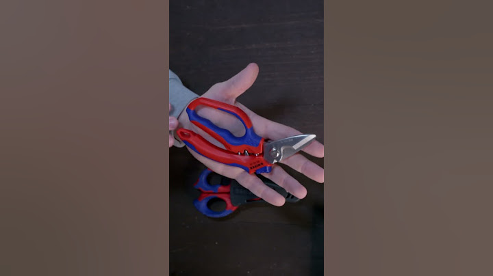 The Knipex Electricians Shears