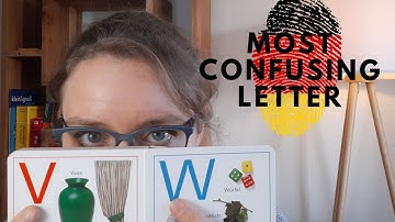 German alphabet sounds - Part 5 | easy comprehensible input for beginners