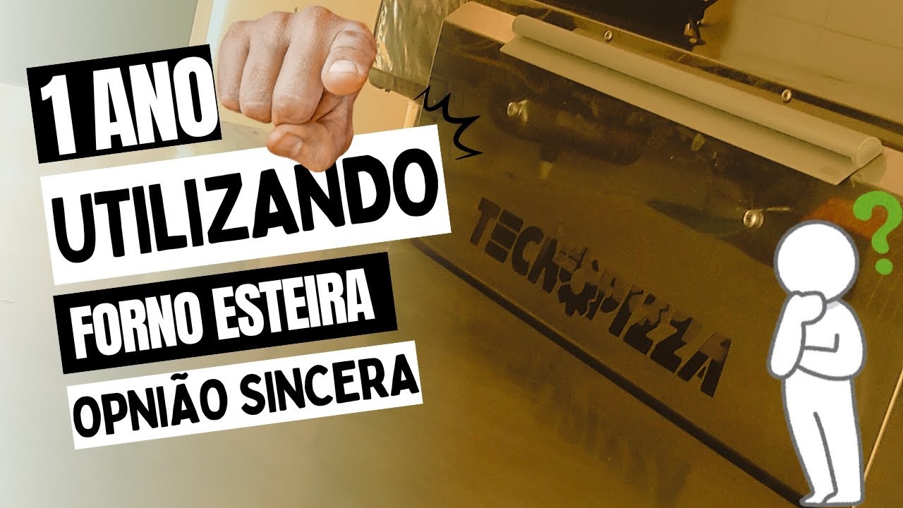 FORNO ESTEIRA TECNOPIZZA