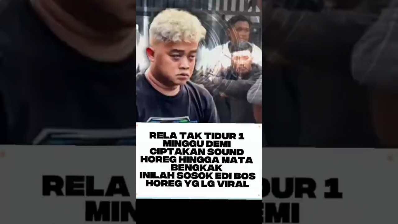 IMILAH SOSOK BOS SOUND HOREG YANG LAGI VIRAL