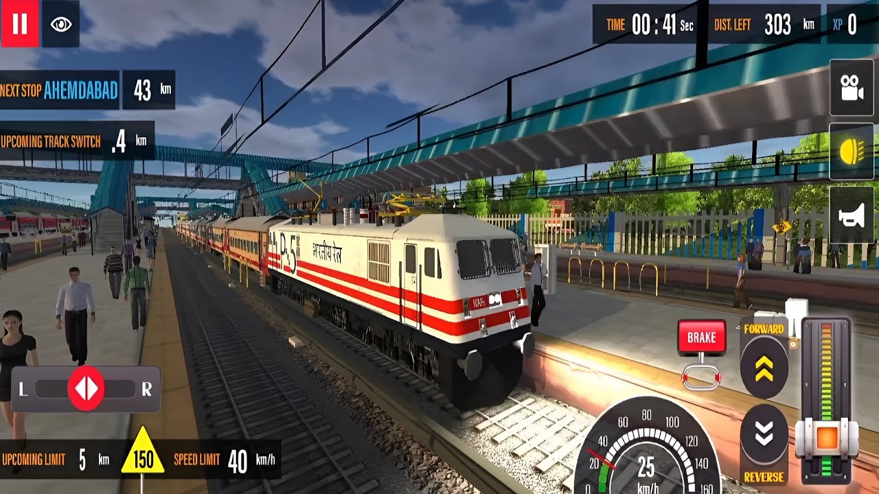 Porbandar SF Express Simulator Gameplay - Train 12906 Android Experience #souravcpexpartgaming