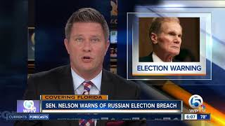 Sen. Nelson says Russia has breached Florida state election systems