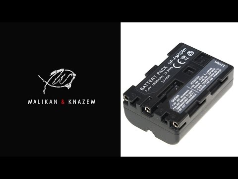 Обзор аналога аккумулятора для камеры SONY np-fm500h из Китая 2018