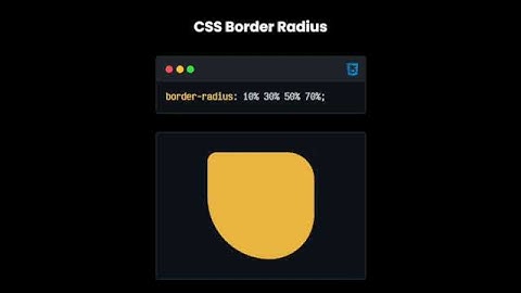 Border Radius on #css