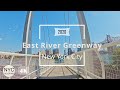 4k60 New York Cycling Path: FDR and East River Greenway Lower Manhattan (2020)
