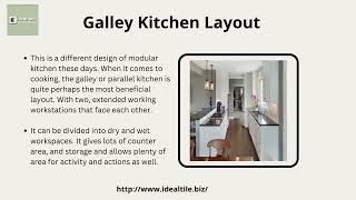Types of Modular Kitchen Designs - Ideal Tile