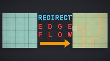 Redirect Edge Flow in Blender
