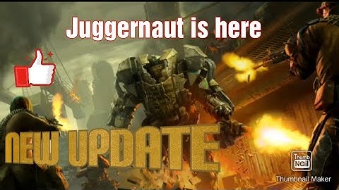 Guys new update is here              Juggernaut and High rise map   192mb!!!!official