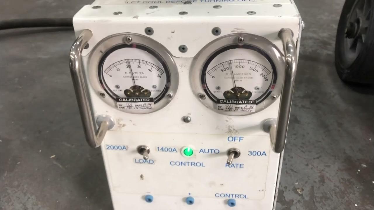 Hobart GPU 400 28V DC Rectifier YouTube