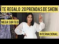 Mega sorteo de 20 prendas de Shein / dos ganadores/ Internacional￼/ Cerrado