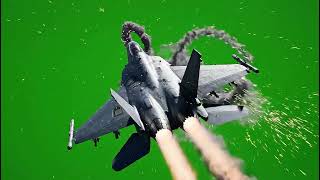 Dynamic Fighter Jet Green Screen Effect Free Cinematic Air Battle Overlay