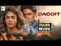 Dacoit: A Love Story Teaser Review | Adivi Sesh, Mrunal Thakur, Anurag Kashyap | @comedyone