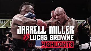 Jarrell Miller vs Lucas Browne | HIGHLIGHTS #JarrellMiller #LucasBrowne