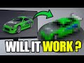 I turned this 3D car into REAL LIFE… will it actually work?